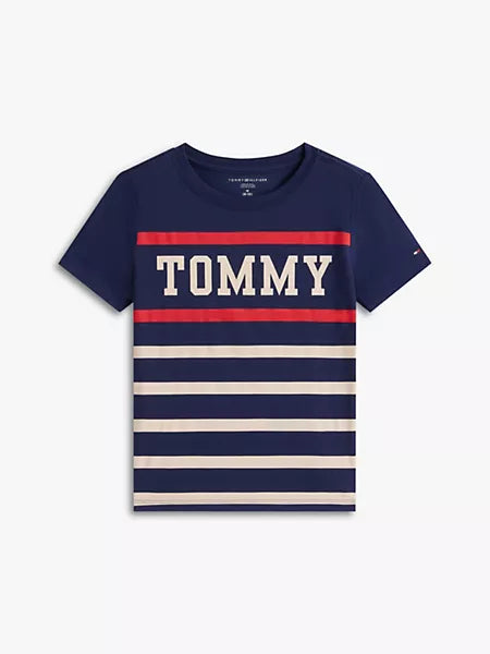 Boys Kids' Tommy Stripe T-Shirt Tommy Hilfiger