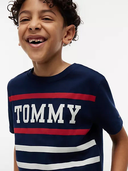 Boys Kids' Tommy Stripe T-Shirt Tommy Hilfiger
