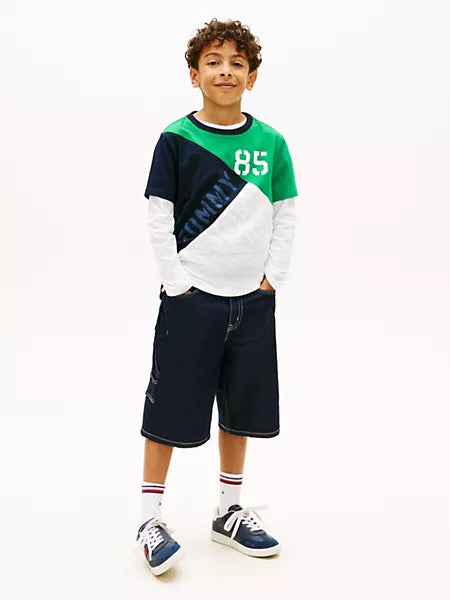 Boys Kids' Tommy 85 Colorblock T-Shirt Tommy Hilfiger