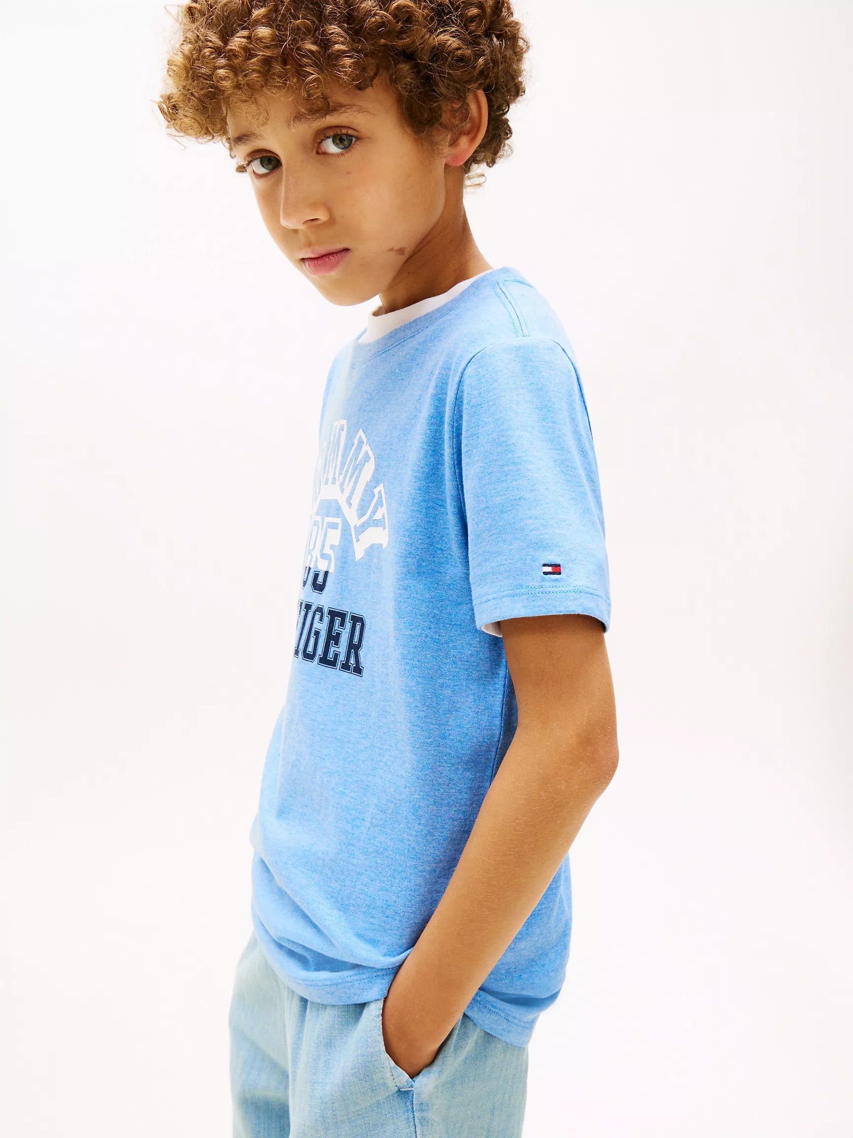 Kids' Arch Logo Cotton T-Shirt