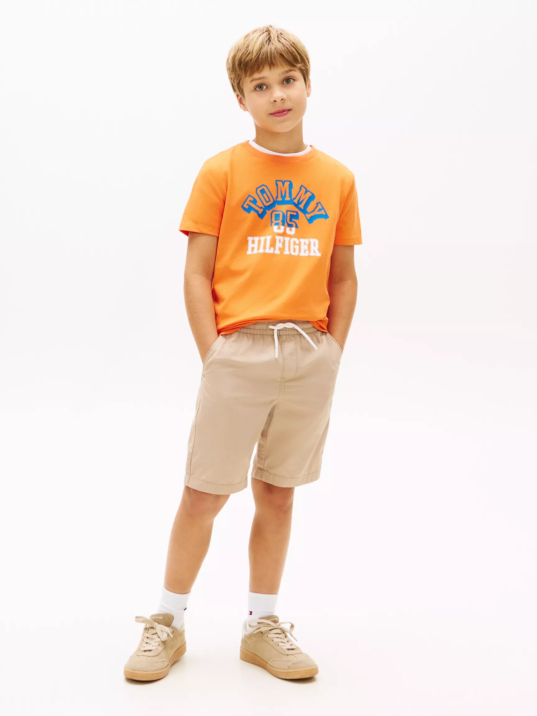Kids' Tommy Arch Logo T-Shirt