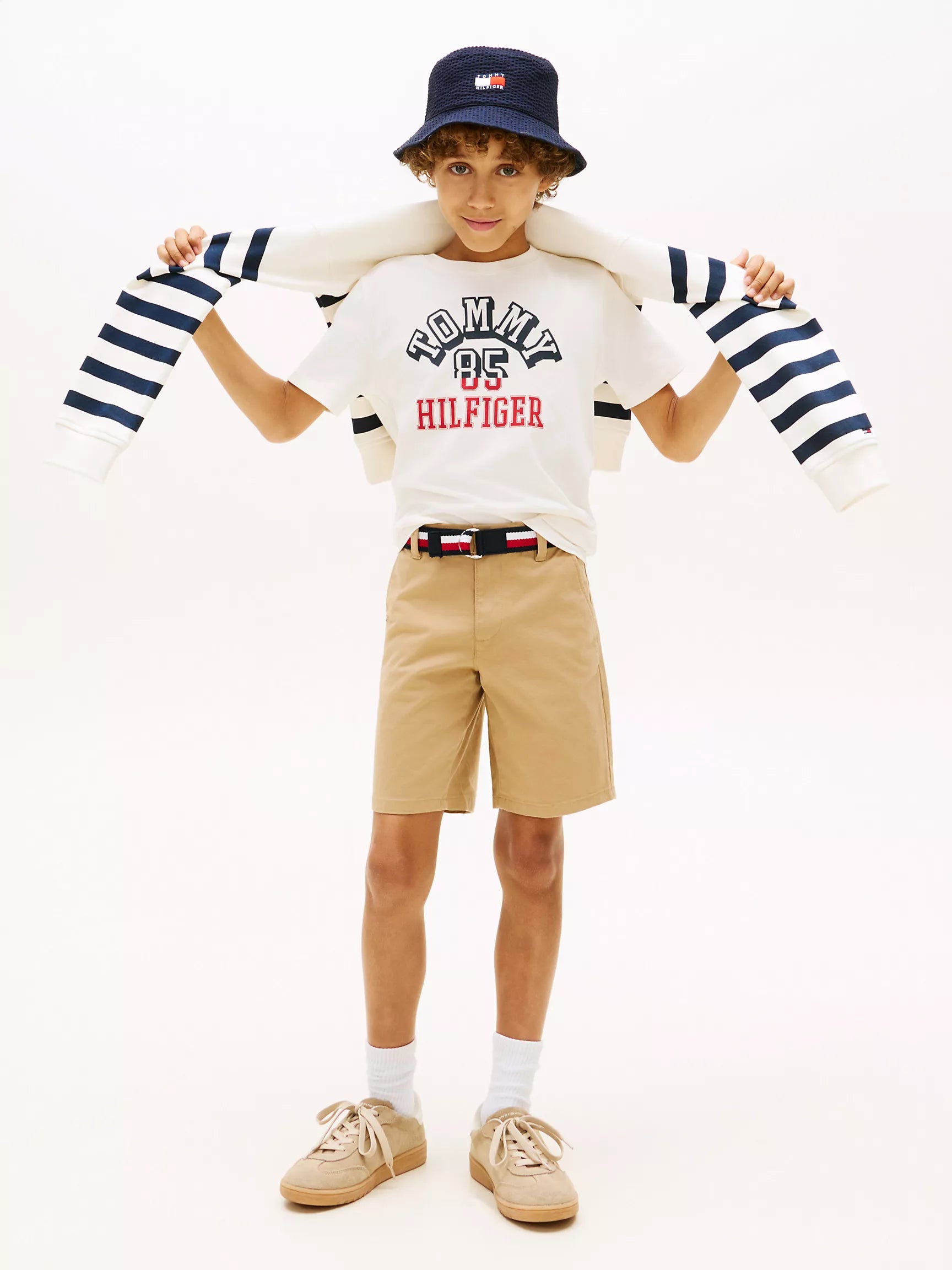 Kids' Tommy Arch Logo T-Shirt