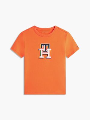 Kids' Multicolor Monogram T-Shirt