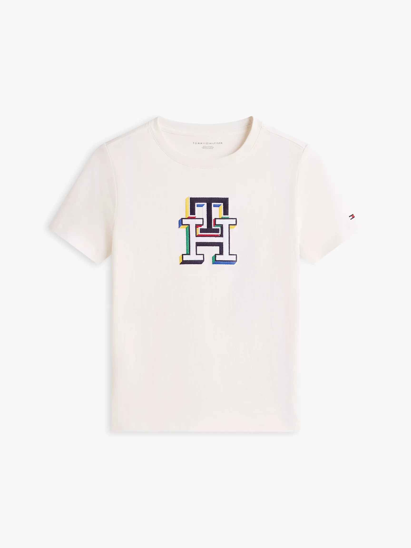 Kids' Multicolor Monogram T-Shirt