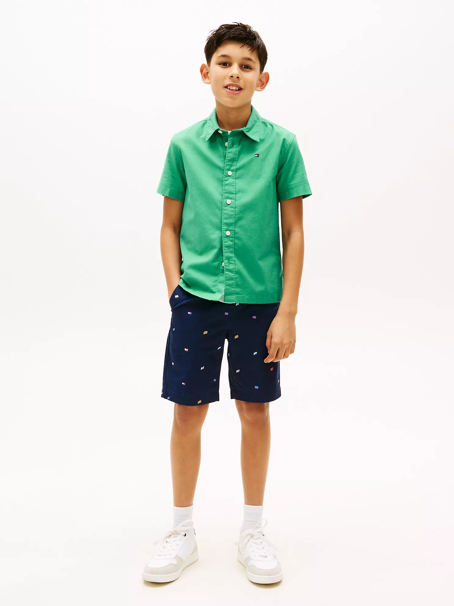 Boys Kids' Allover Flag Pull-On Short Tommy Hilfiger