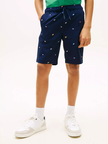 Boys Kids' Allover Flag Pull-On Short Tommy Hilfiger