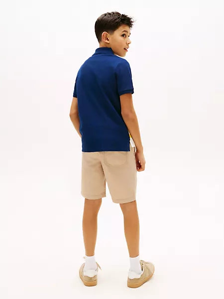 Boys Kids' Tommy Logo Colorblock Stretch Polo Tommy Hilfiger
