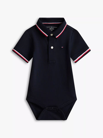 Babies' Tommy Wicking Polo Onesie Sz 24 months