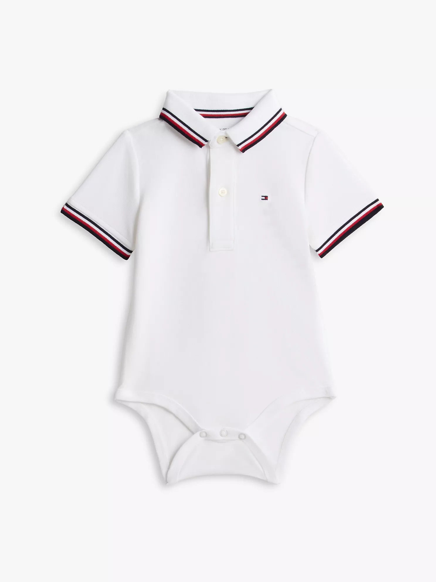 Boys Babies' Tommy Wicking Polo Onesie Tommy Hilfiger