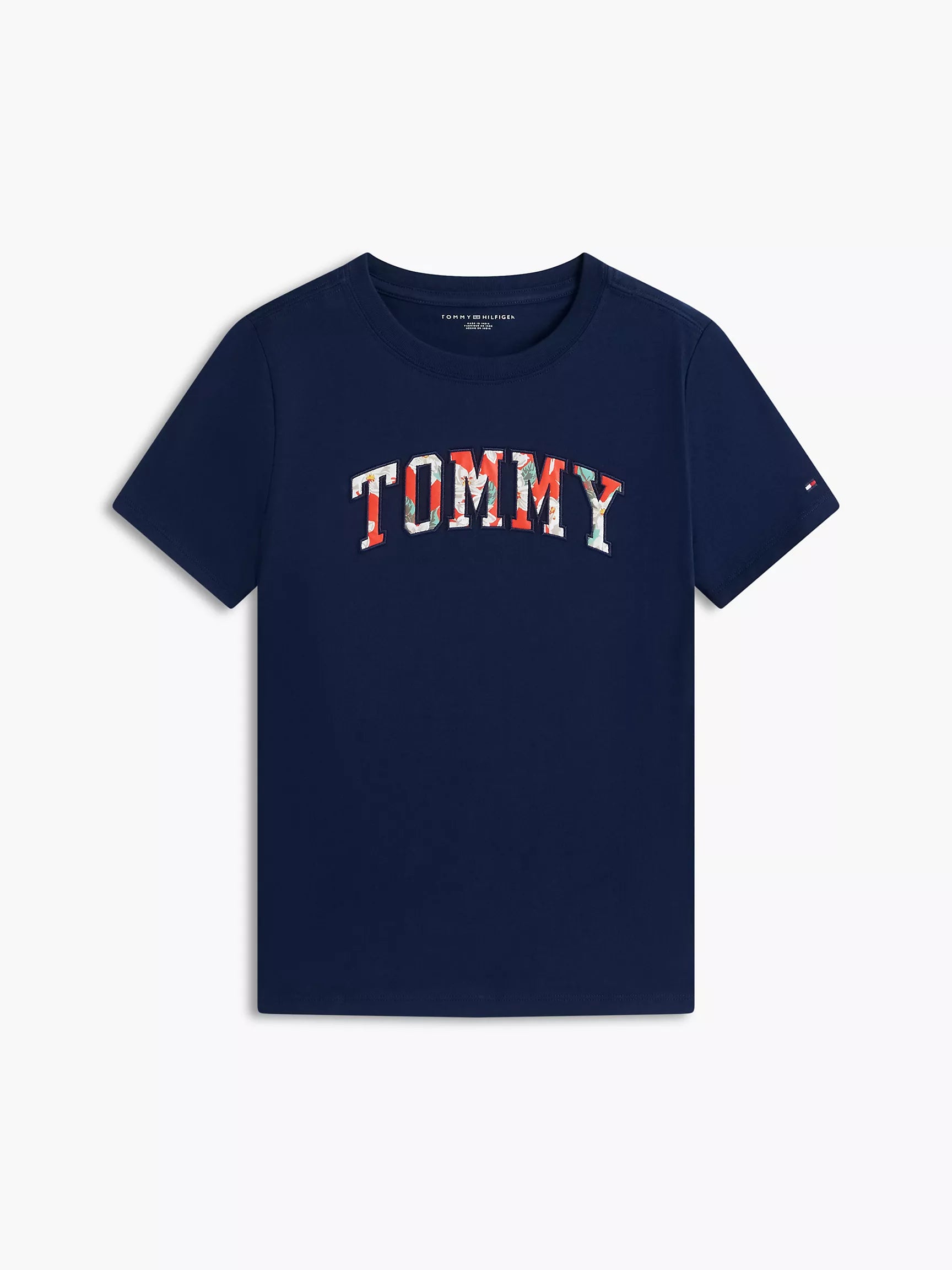 Kids' Floral Tommy Logo T-Shirt