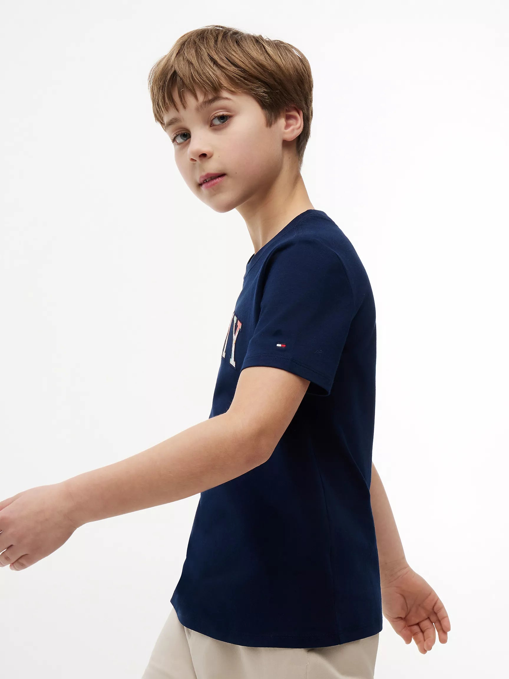 Kids' Floral Tommy Logo T-Shirt