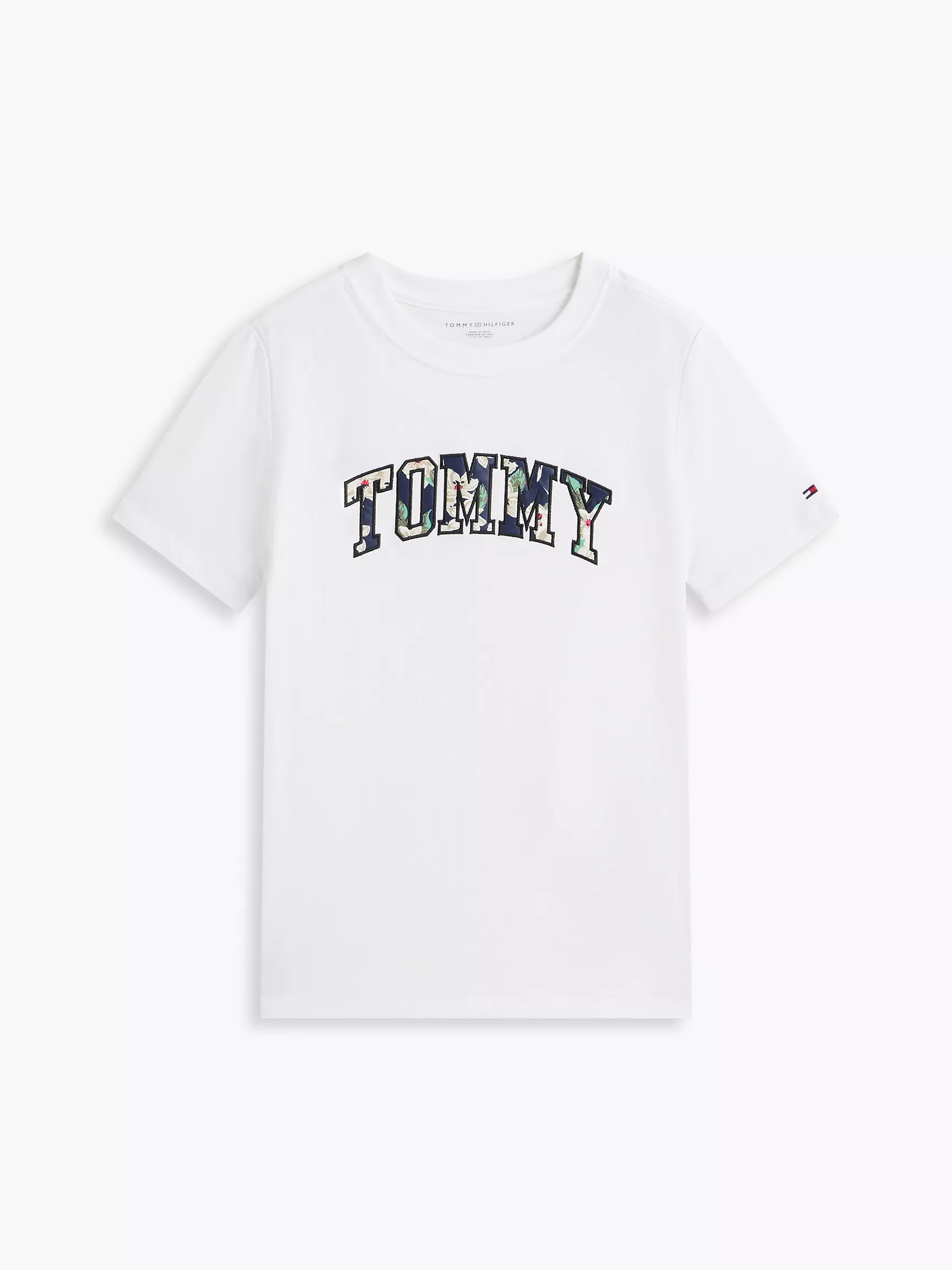 Kids' Floral Tommy Logo T-Shirt
