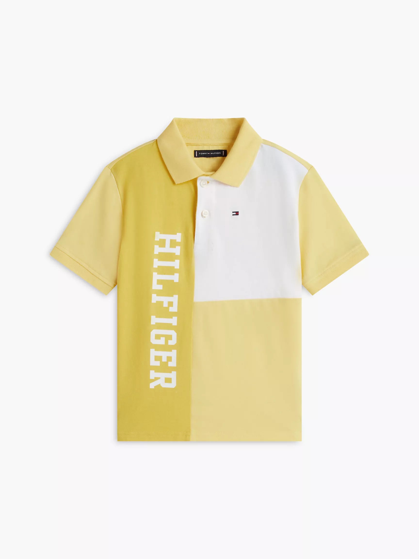 Kids' Colorblock Logo Stretch Polo