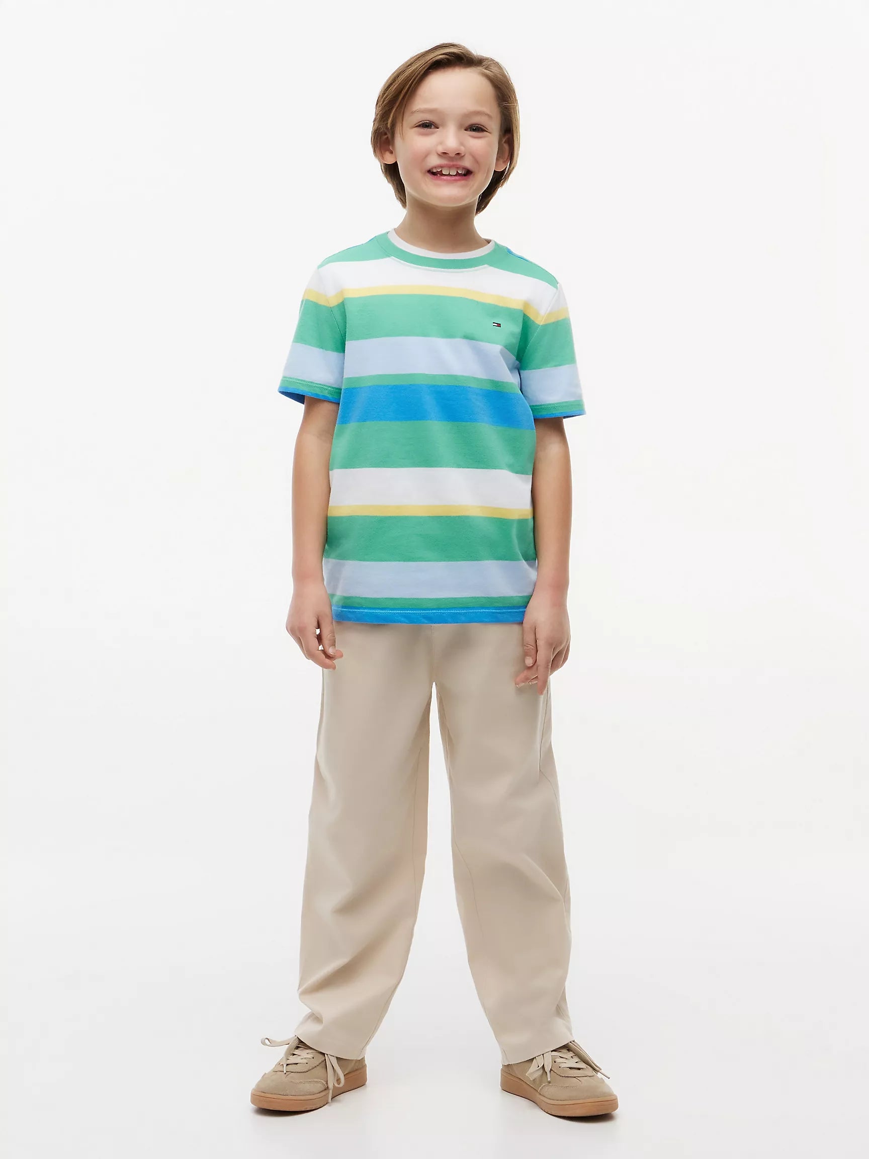 Kids' Multicolor Stripe T-Shirt