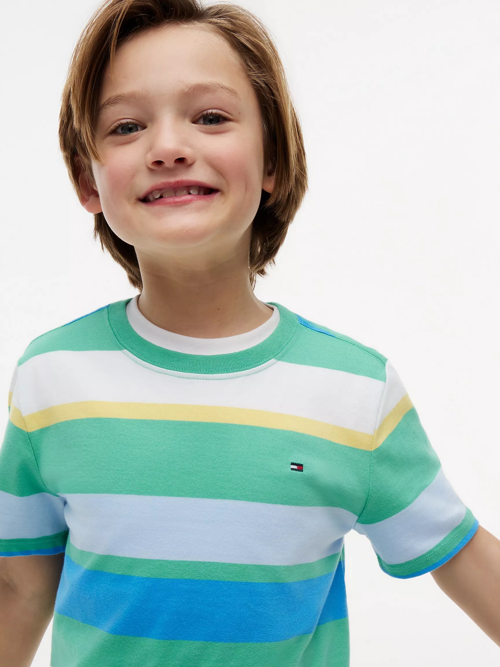 Kids' Multicolor Stripe T-Shirt