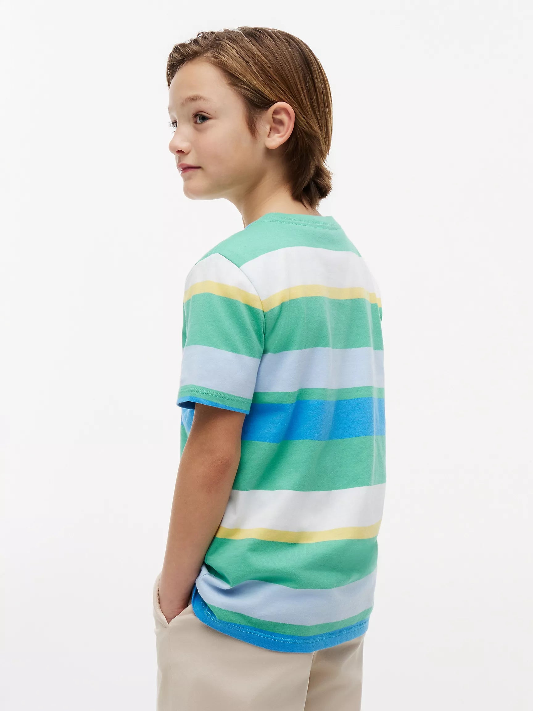 Kids' Multicolor Stripe T-Shirt