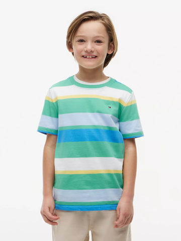 Kids' Multicolor Stripe T-Shirt