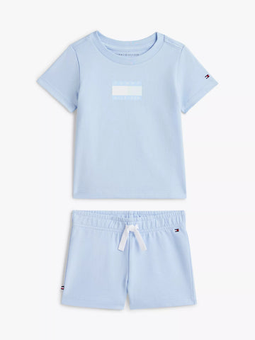 Babies' Flag Logo T-Shirt & Short Set