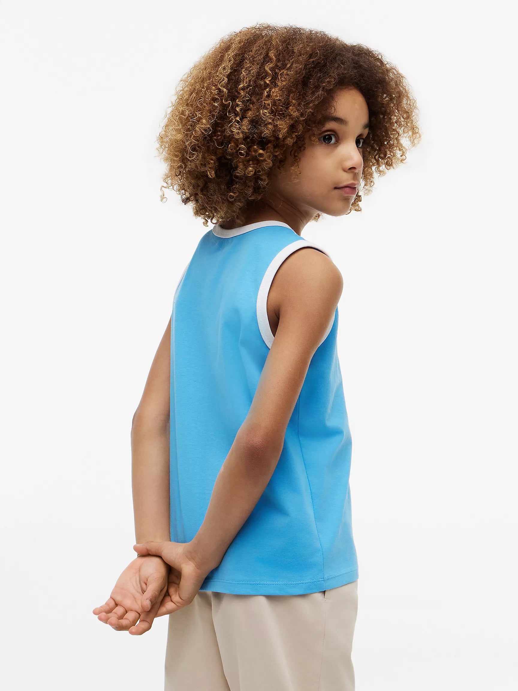 Kids' Script Tommy Logo Tank Top