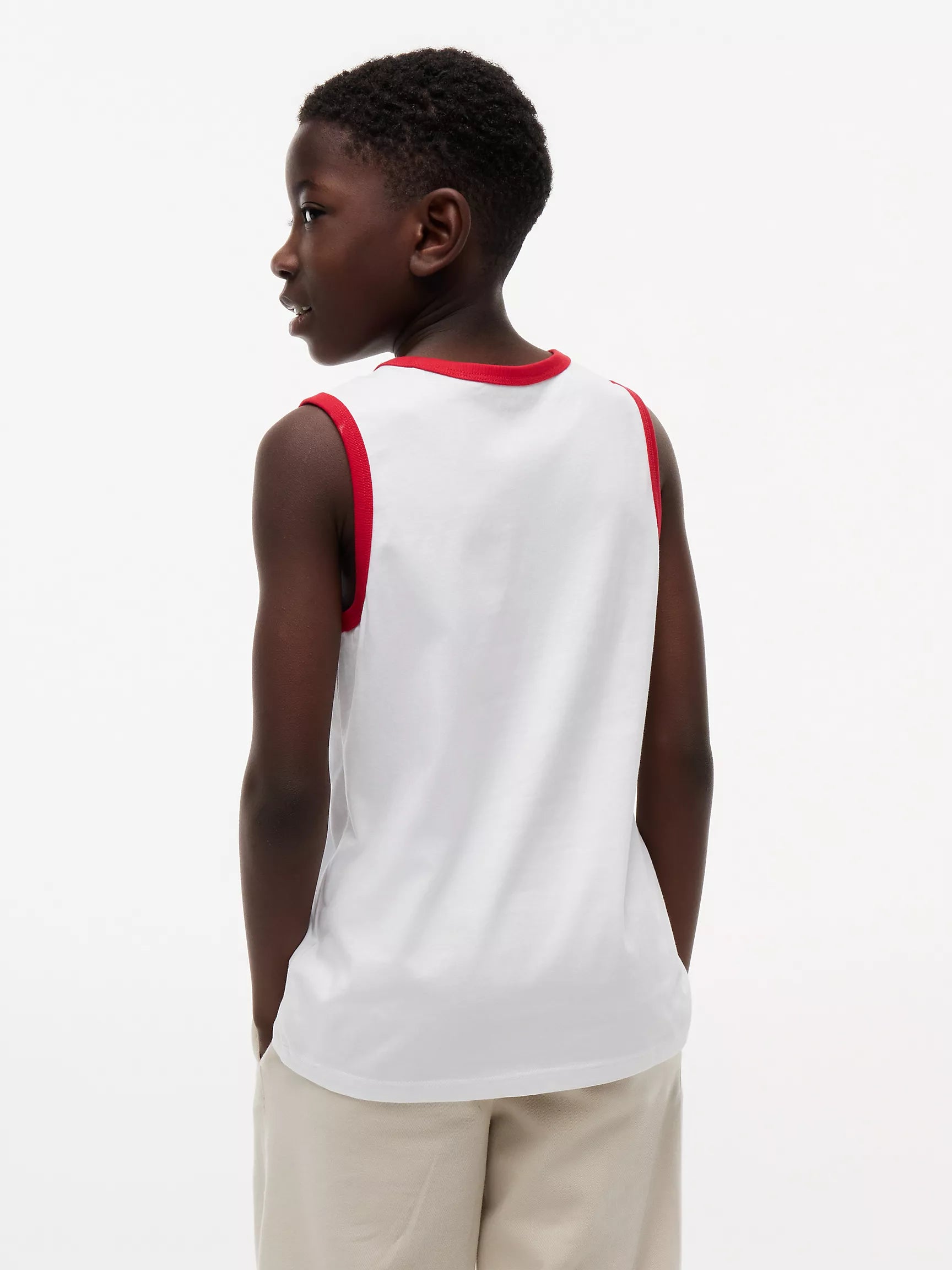 Kids' Script Tommy Logo Tank Top