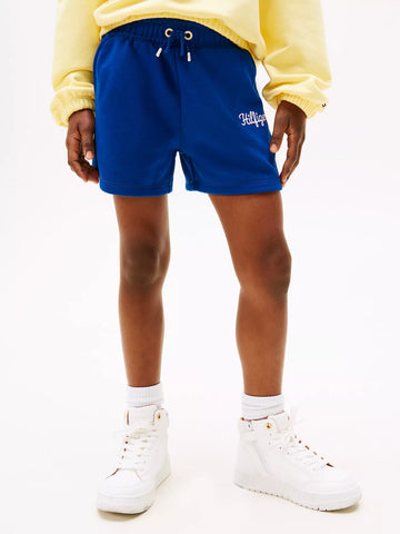 Girls Embroidered Logo Sweatshort Tommy Hilfiger