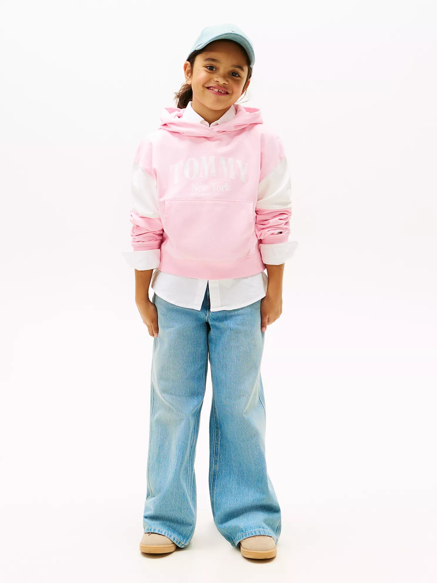 Girls Kids' Varsity Colorblock Hoodie Tommy Hilfiger