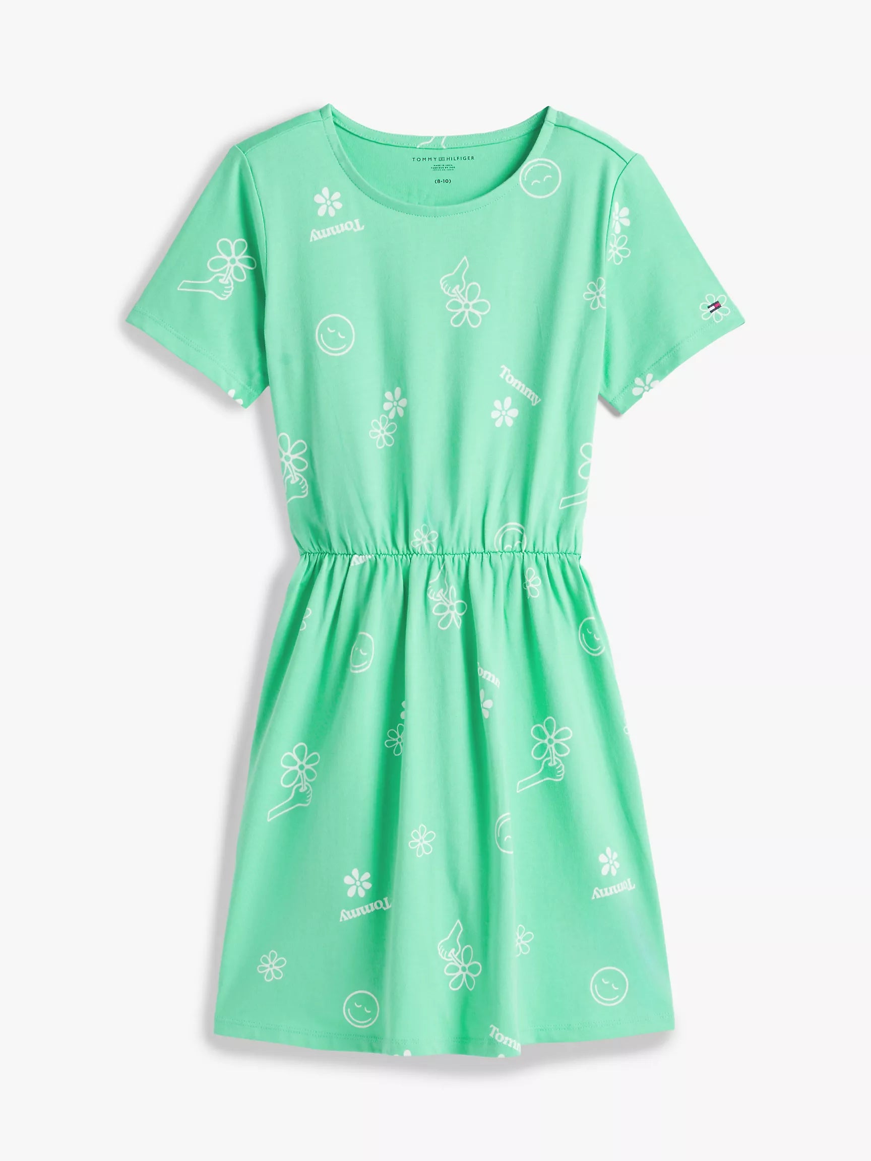 Kids' Spring Graphic T-Shirt Dress