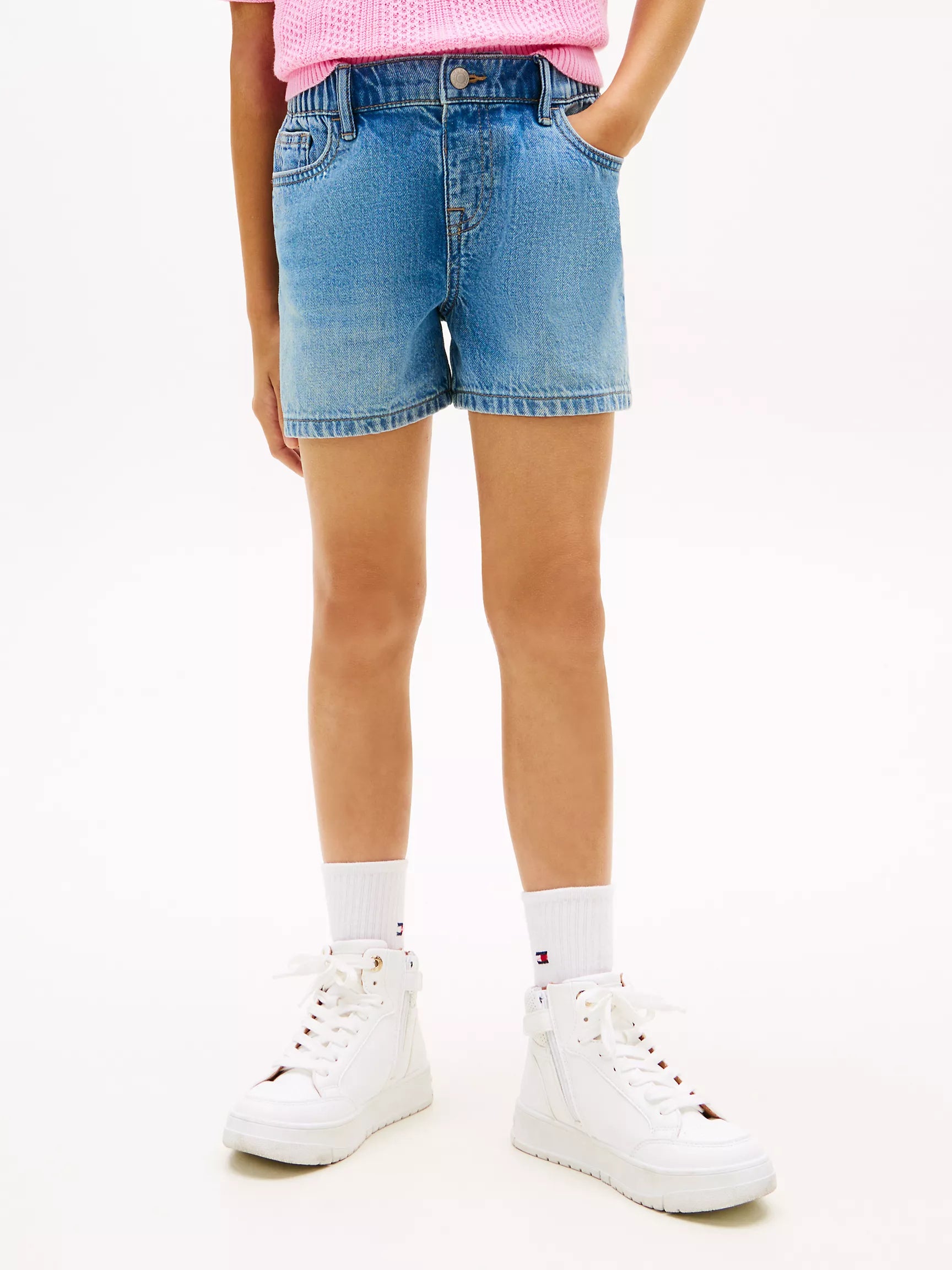 Kids' Denim Pull-On Short