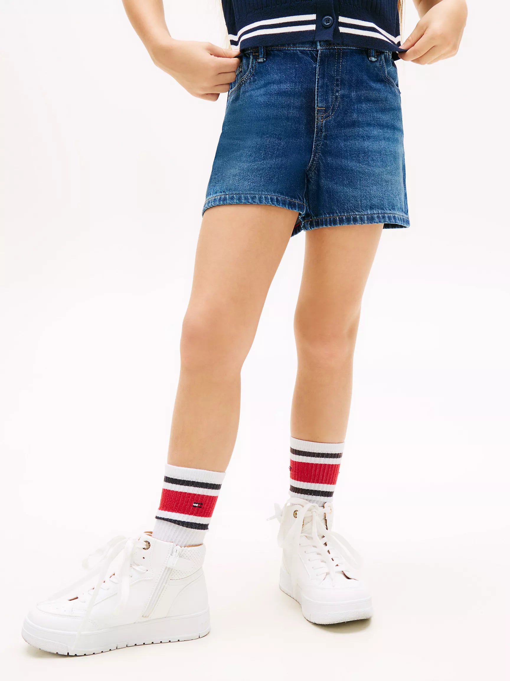 Kids' Denim Pull-On Short
