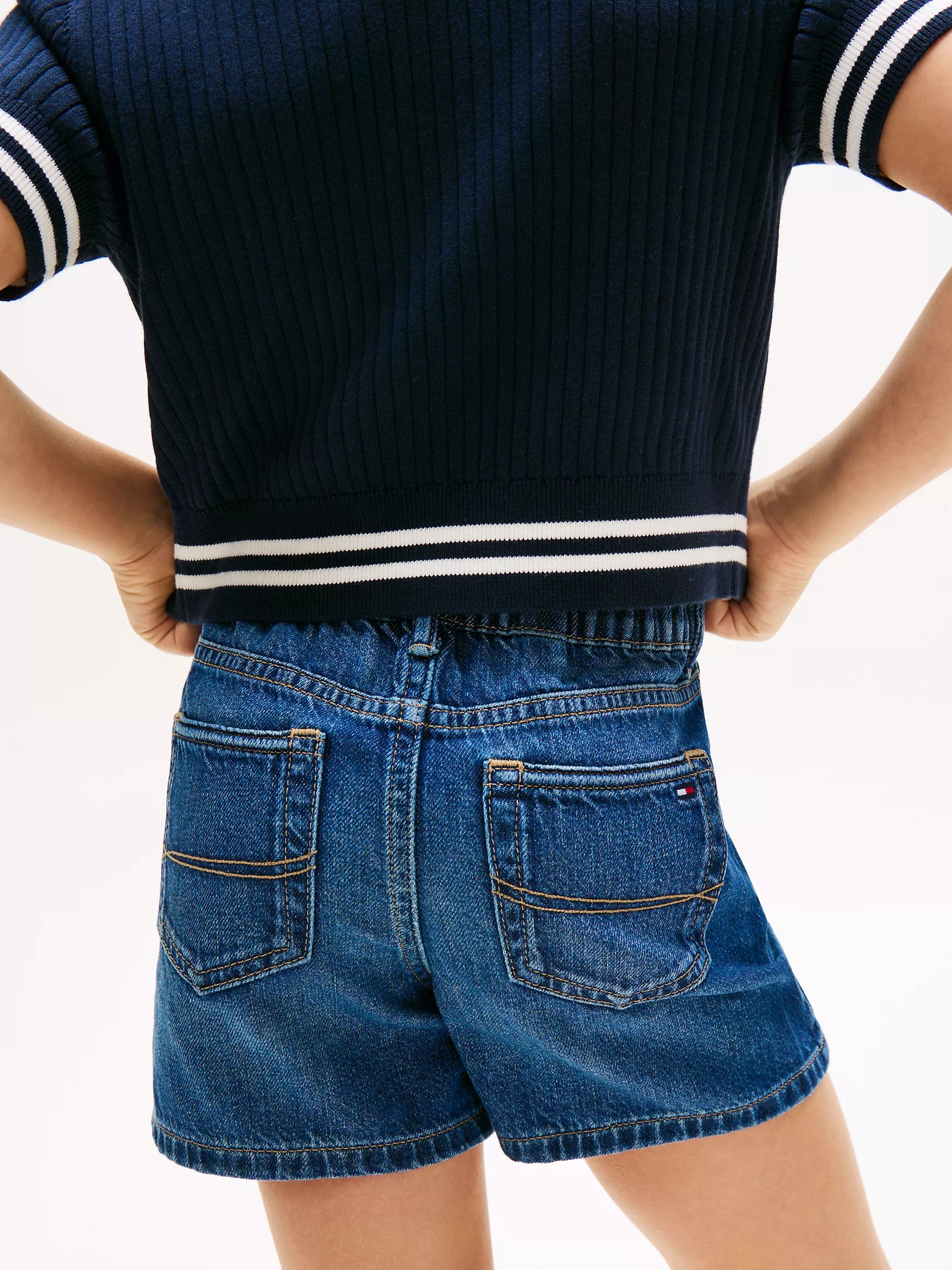 Kids' Denim Pull-On Short