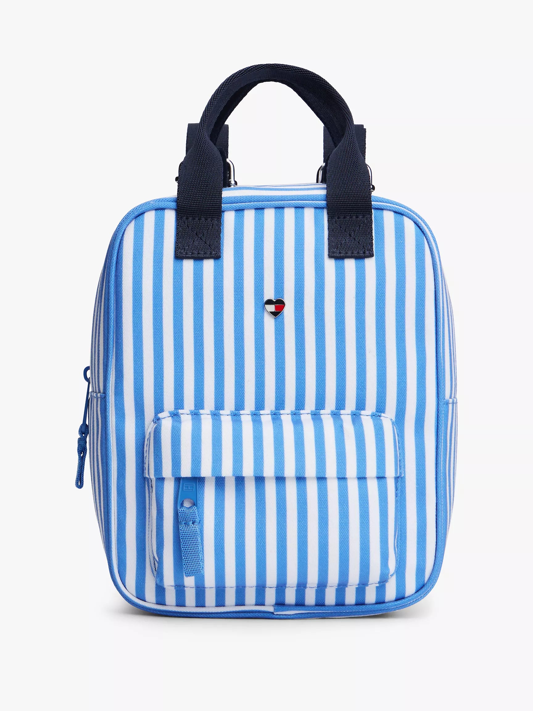 Kids' Striped Canvas Backpack
