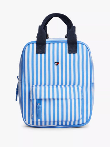 Kids' Striped Canvas Backpack