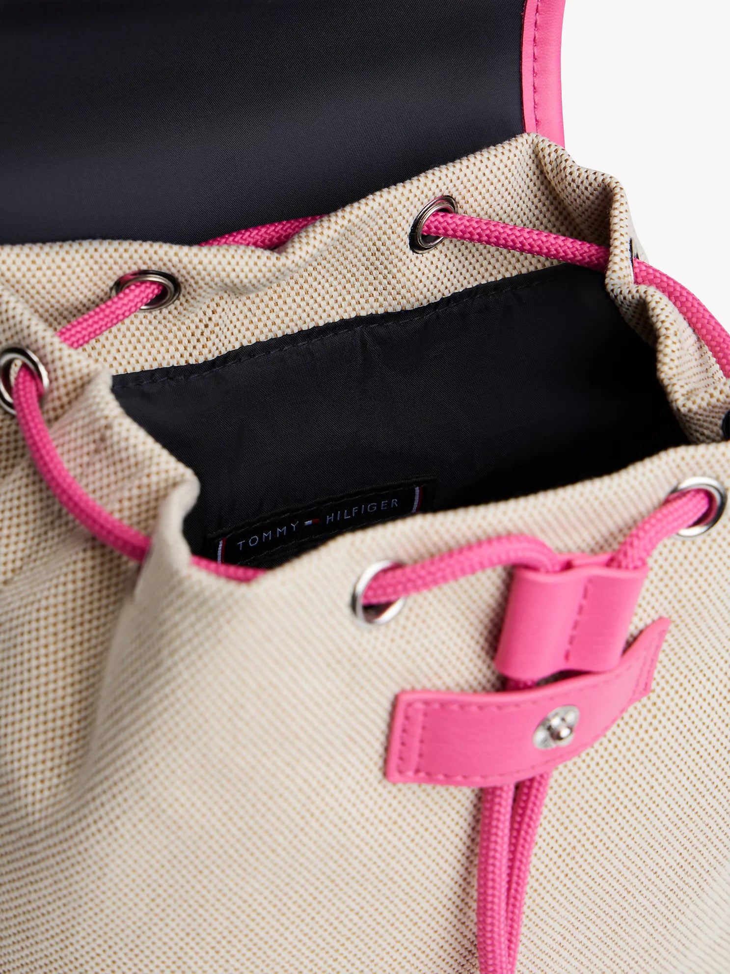 Girls Kids' Canvas Flap Backpack Tommy Hilfiger