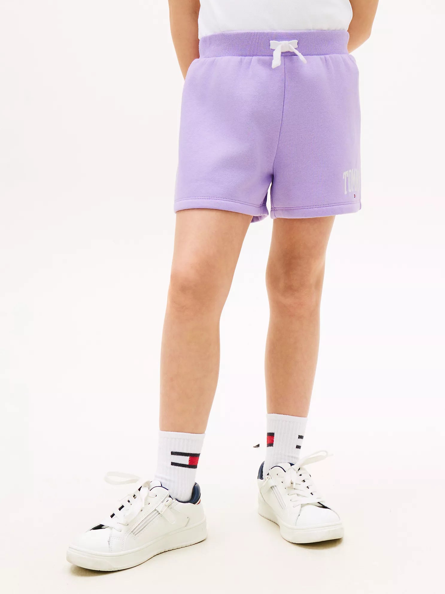 Girls Tommy Logo Sweatshort Tommy Hilfiger