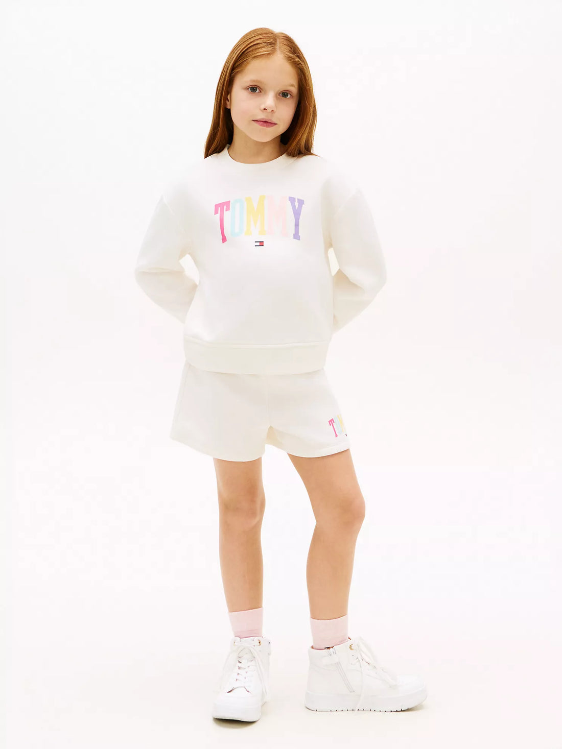 Girls  Tommy Logo Sweatshort