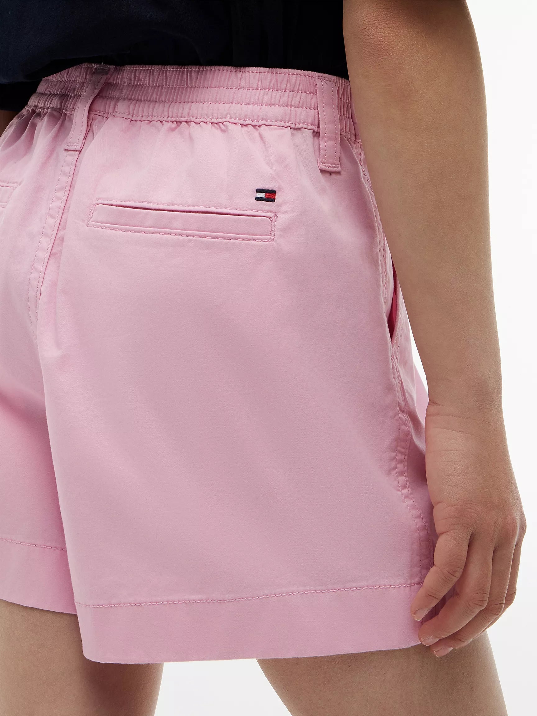 Kids' Belted Stretch Pull-On Short