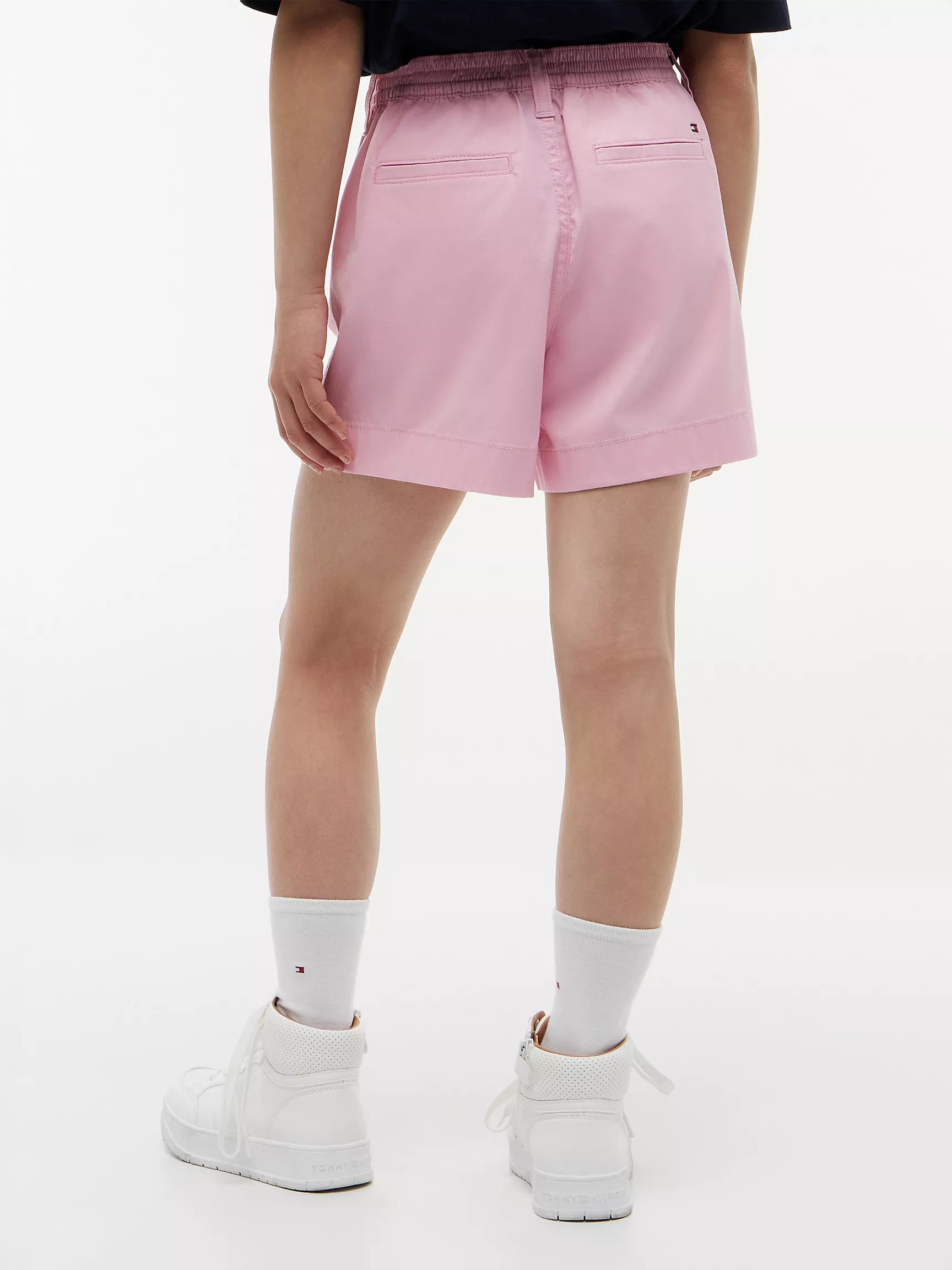 Kids' Belted Stretch Pull-On Short