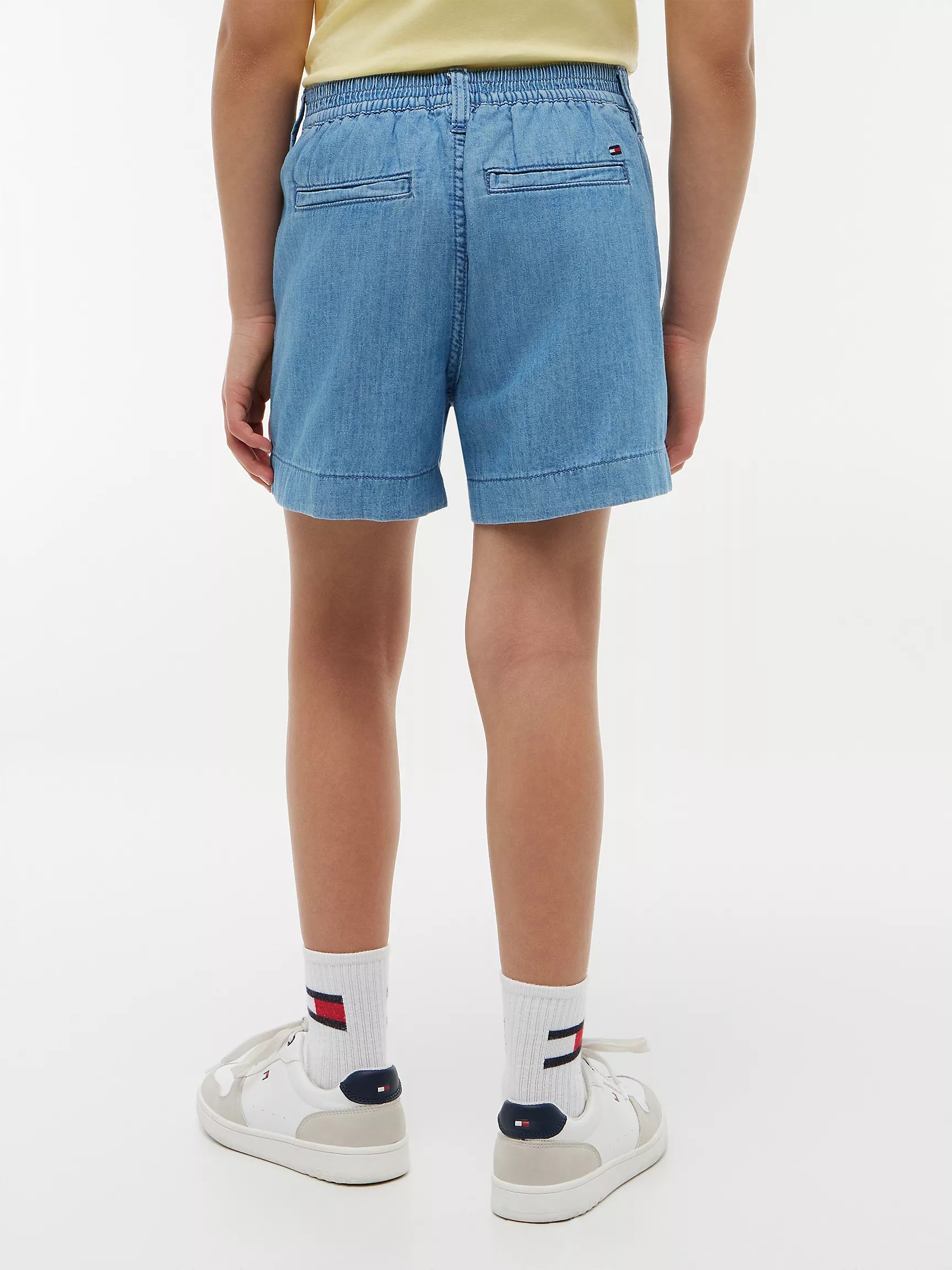 Belted Stretch Pull-On Short 8-10
