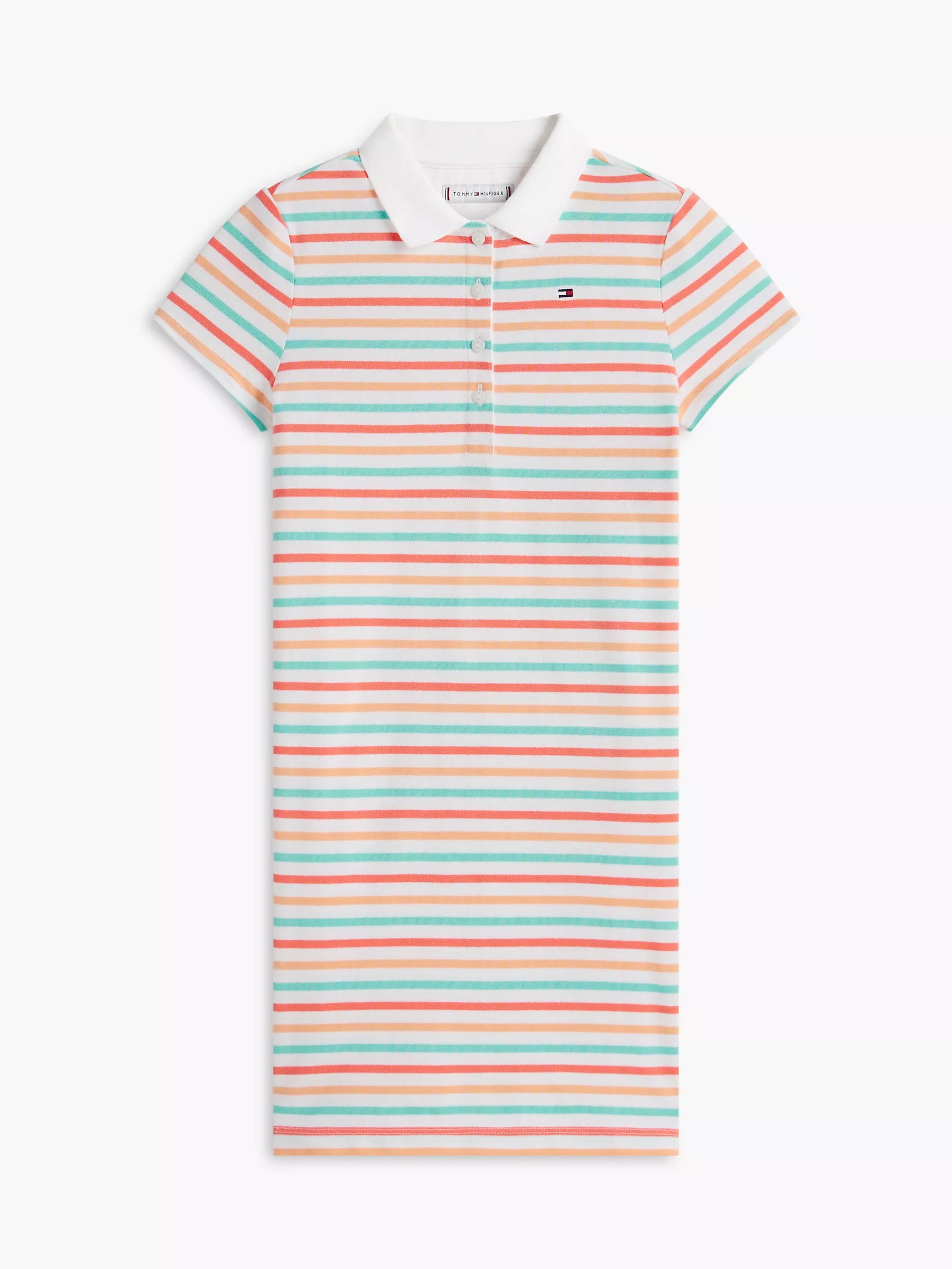 Kids' Multistripe Polo Dress