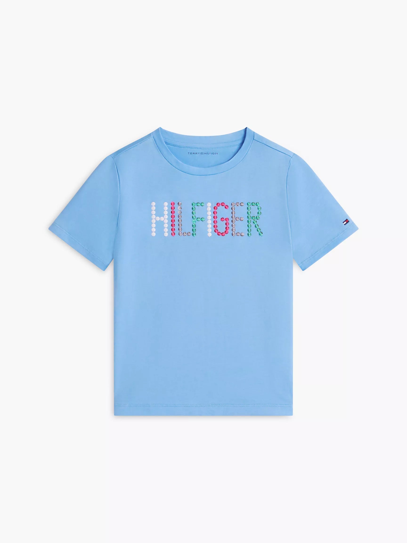 Kids' Sequin Hilfiger Logo T-Shirt