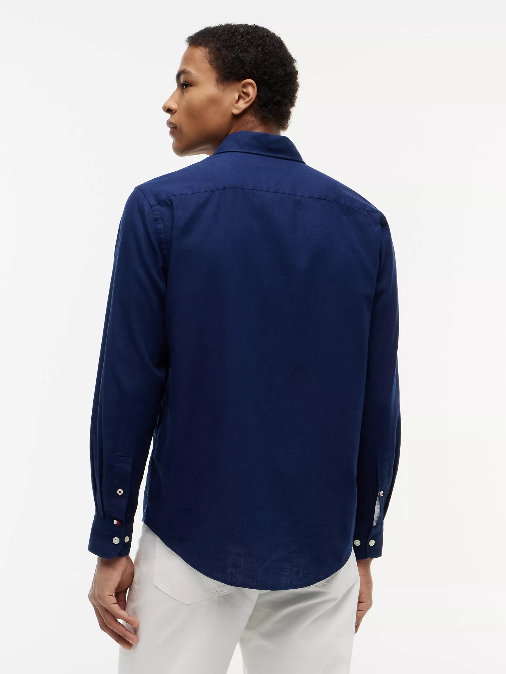 Regular Fit Linen-Blend Shirt