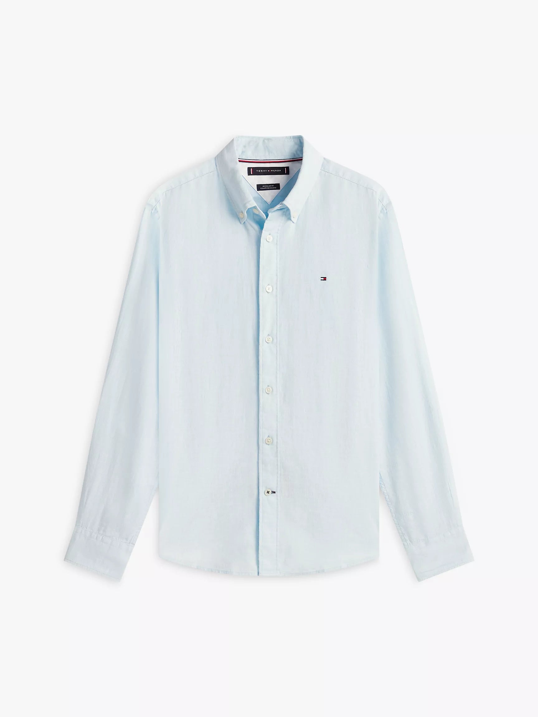 Regular Fit Linen-Blend Shirt
