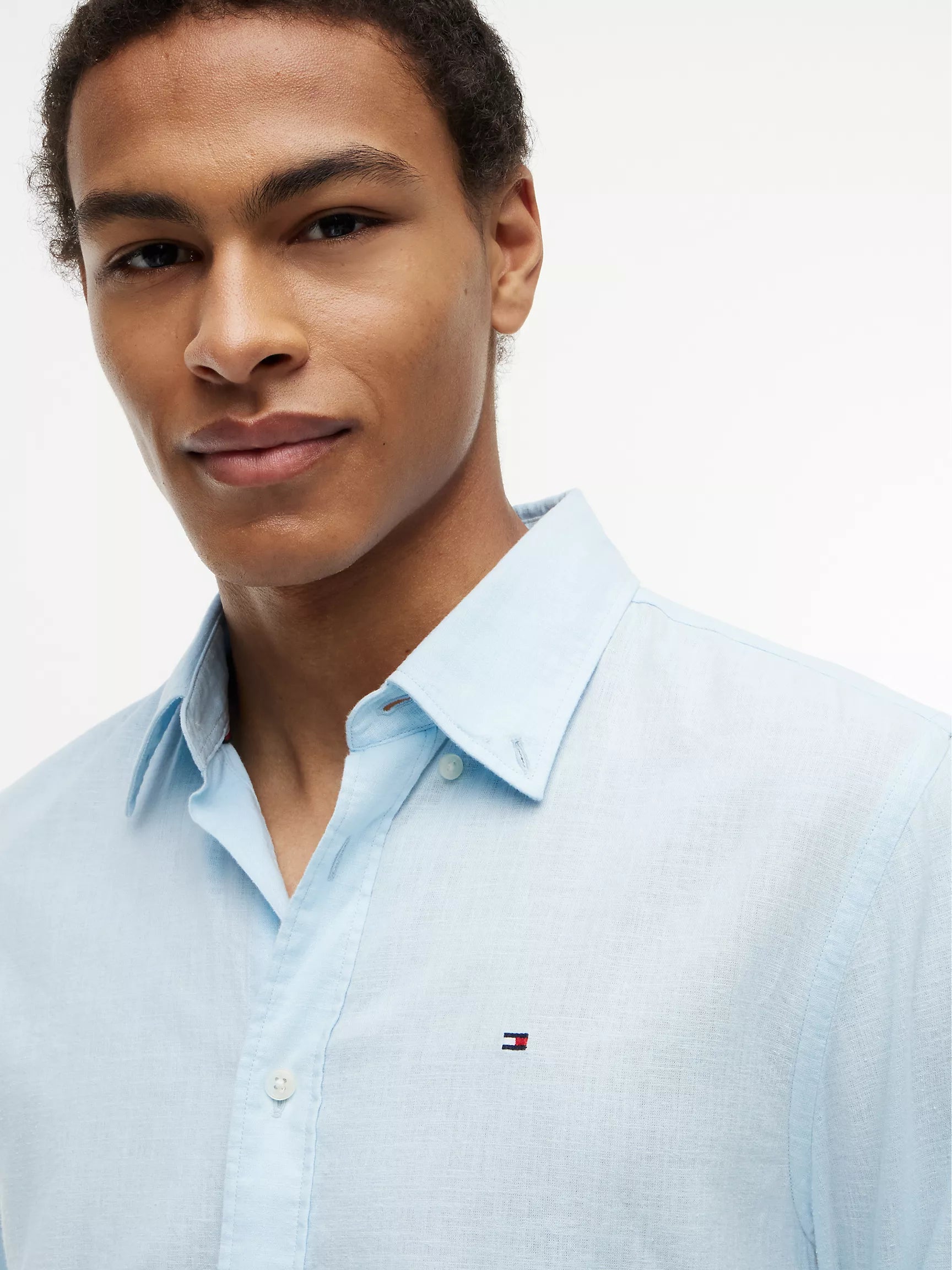 Regular Fit Linen-Blend Shirt