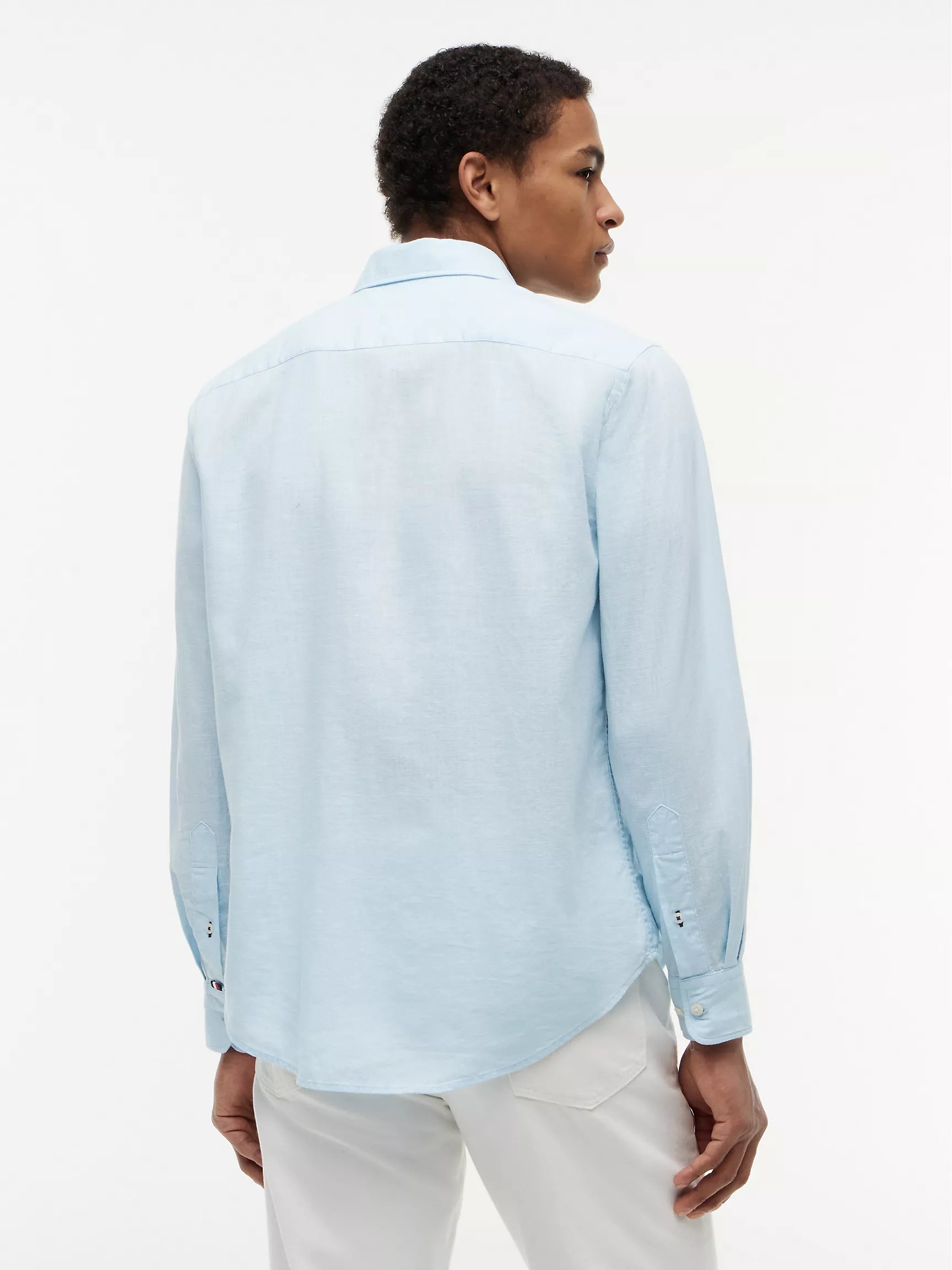 Regular Fit Linen-Blend Shirt