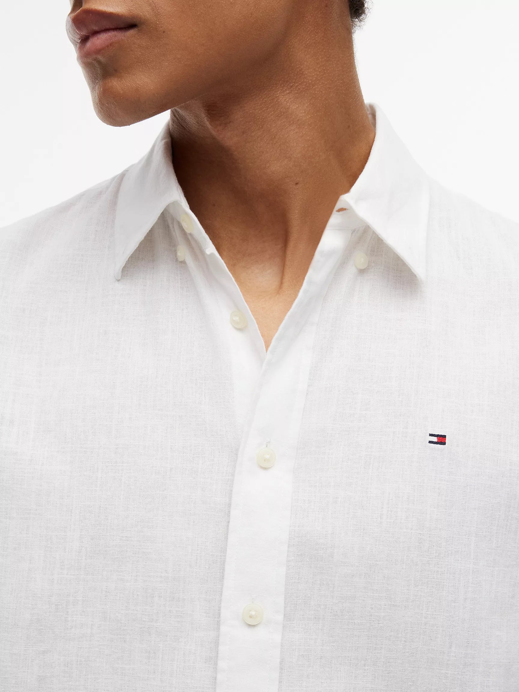 Regular Fit Linen-Blend Shirt