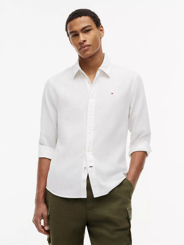 Regular Fit Linen-Blend Shirt