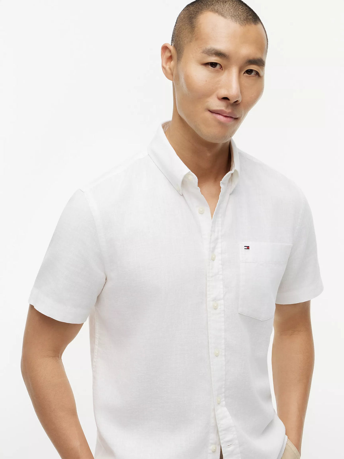 Regular Fit Short-Sleeve Oxford Shirt