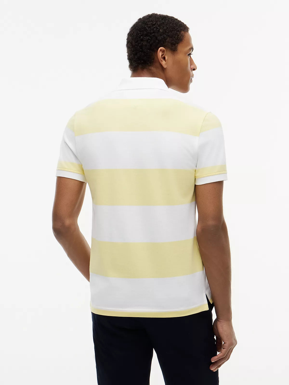 Tommy Hilfiger Slim Fit Rugby-Stripe Polo men