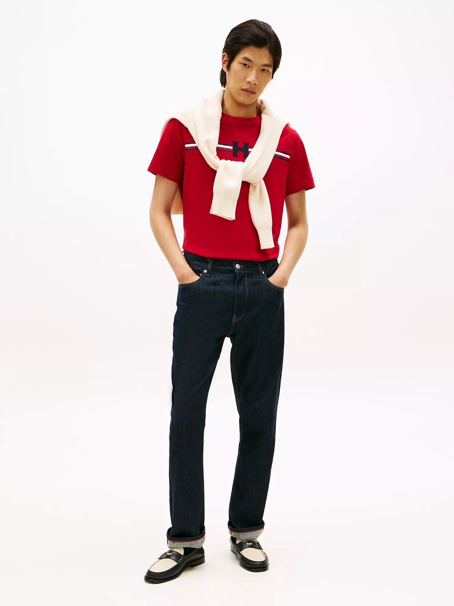 Tommy Hilfiger Signature H Stripe T-Shirt MEN