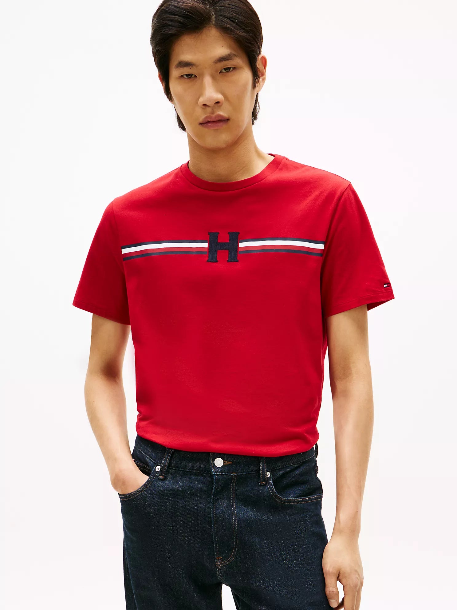 Tommy Hilfiger Signature H Stripe T-Shirt MEN